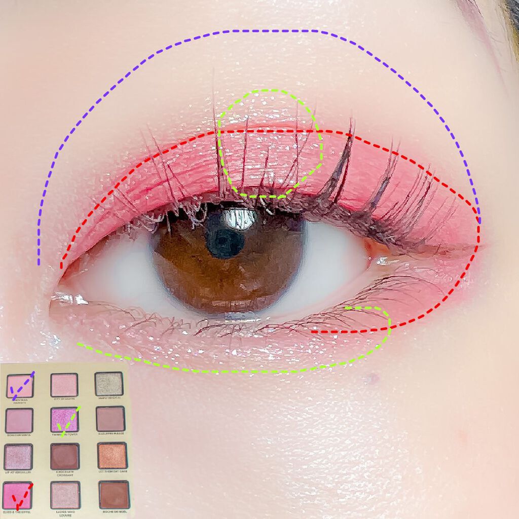 クリスマス イン ザ シティ メイクアップコレクション/Too Faced/メイクアップキットを使ったクチコミ(2枚目)