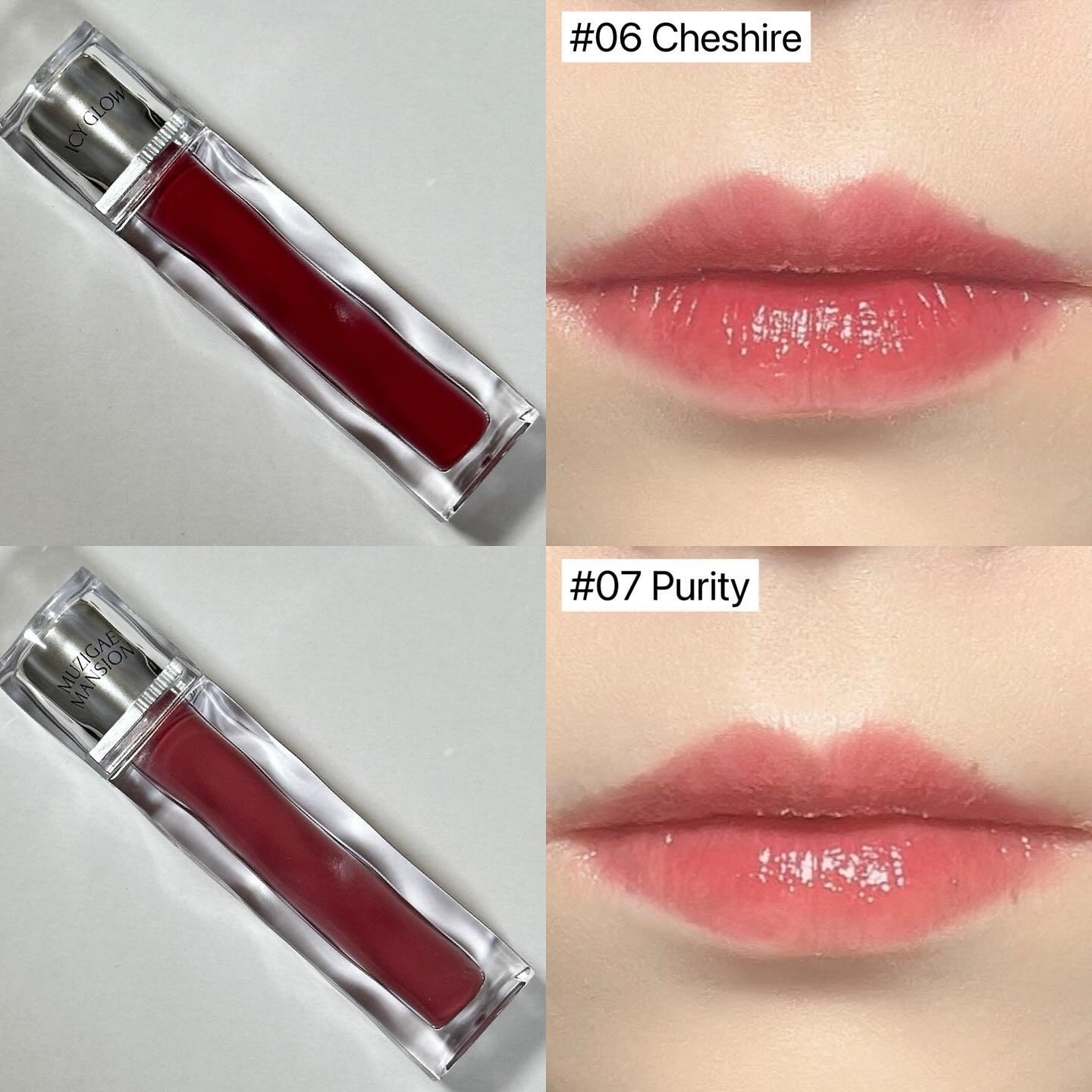 アイシーグロウティント/MUZIGAE MANSION/口紅を使ったクチコミ（2枚目）