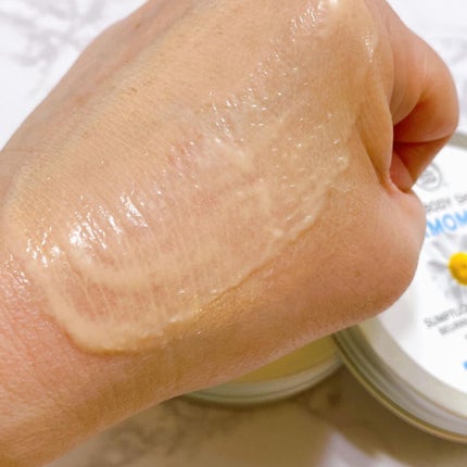 カモマイル サンプチュアス クレンジングバター/THE BODY SHOP/クレンジングバームを使ったクチコミ(4枚目)