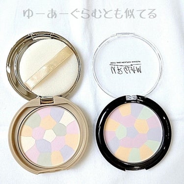 UR GLAM　MARBLE FACE POWDER/U R GLAM/プレストパウダーを使ったクチコミ（2枚目）