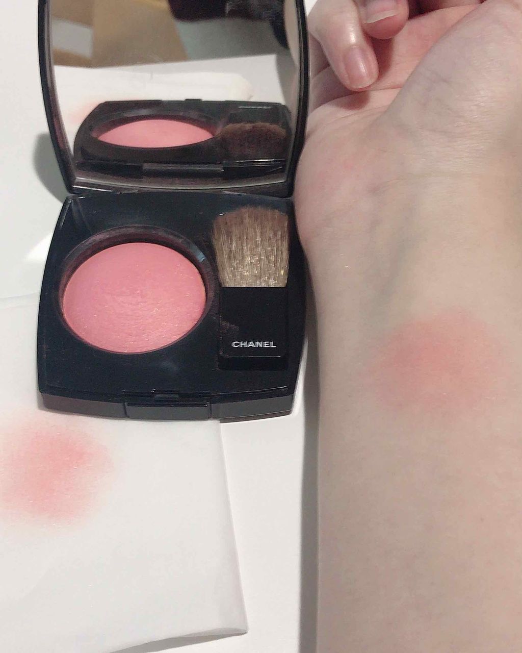 ジュ コントゥラスト/CHANEL/パウダーチークを使ったクチコミ(2枚目)