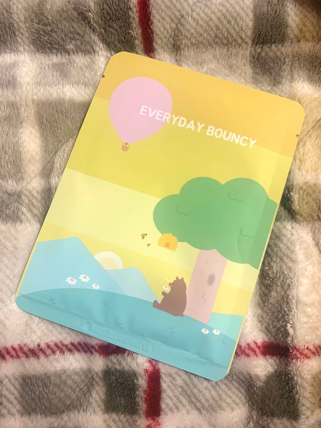 Everyday Bouncy Facial Mask /PACK AGE/シートマスク・パックを使ったクチコミ(1枚目)