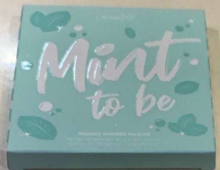 mint to be/ColourPop/アイシャドウパレットを使ったクチコミ(3枚目)