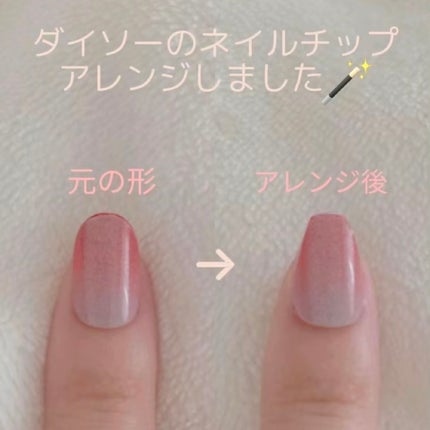 ネイルチップ(ハンド)/DAISO/ネイルチップ・パーツを使ったクチコミ(2枚目)