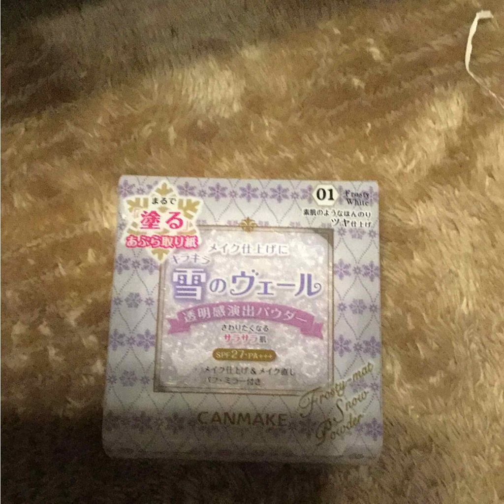フロスティーマットスノーパウダー/キャンメイク/プレストパウダーを使ったクチコミ(1枚目)