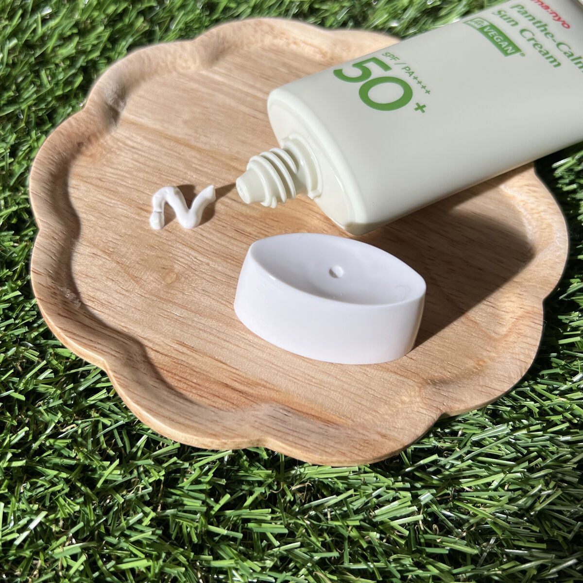 パンテカーミング サンクリーム/manyo/日焼け止めクリームを使ったクチコミ（3枚目）