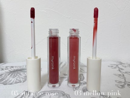 カラーフォーミーリップティント/myroink/リップティントを使ったクチコミ(2枚目)