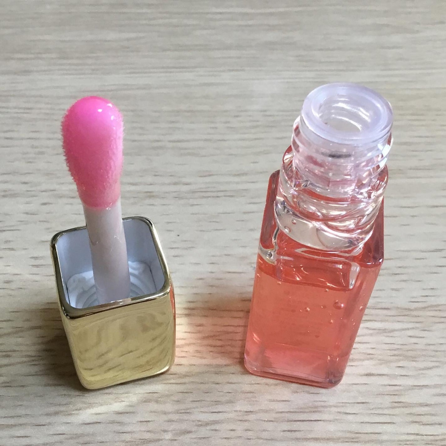 キスキス ビー グロウ オイル/GUERLAIN/リップグロスを使ったクチコミ(3枚目)