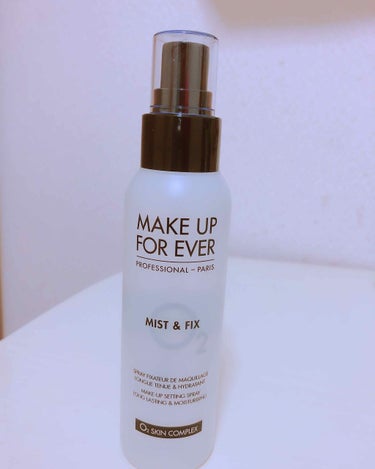 ミスト＆フィックス/MAKE UP FOR EVER/ミスト状化粧水を使ったクチコミ（2枚目）