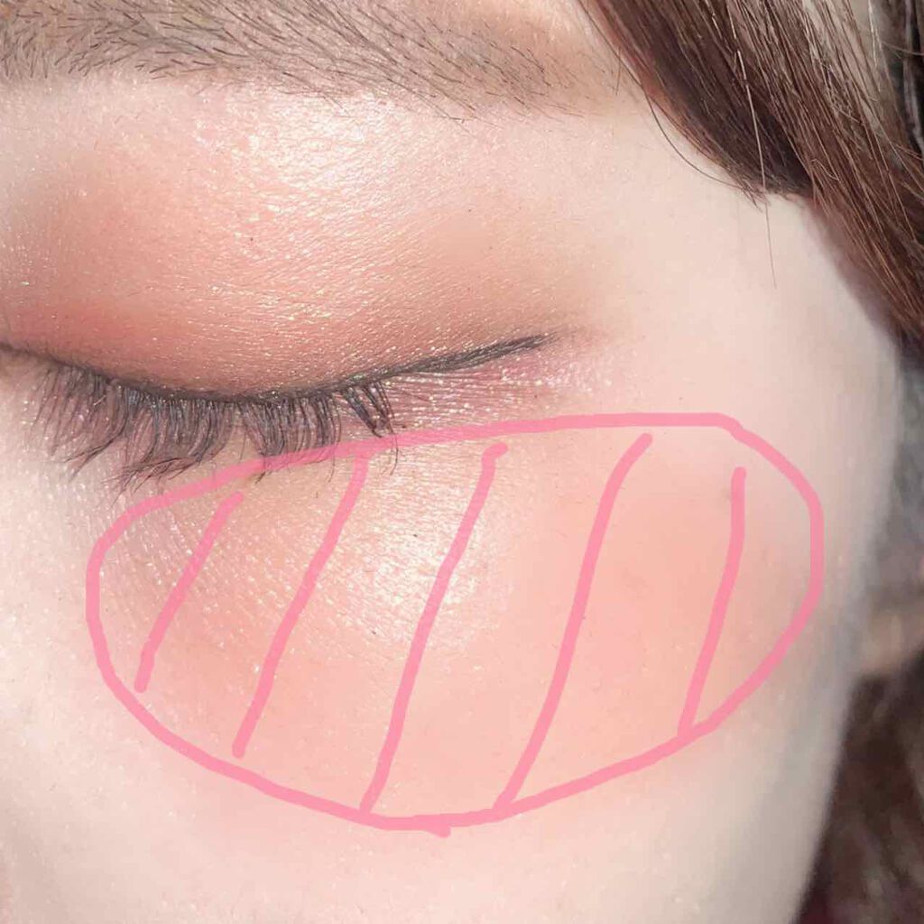 ジューシーピュアアイズ/キャンメイク/アイシャドウパレットを使ったクチコミ（3枚目）