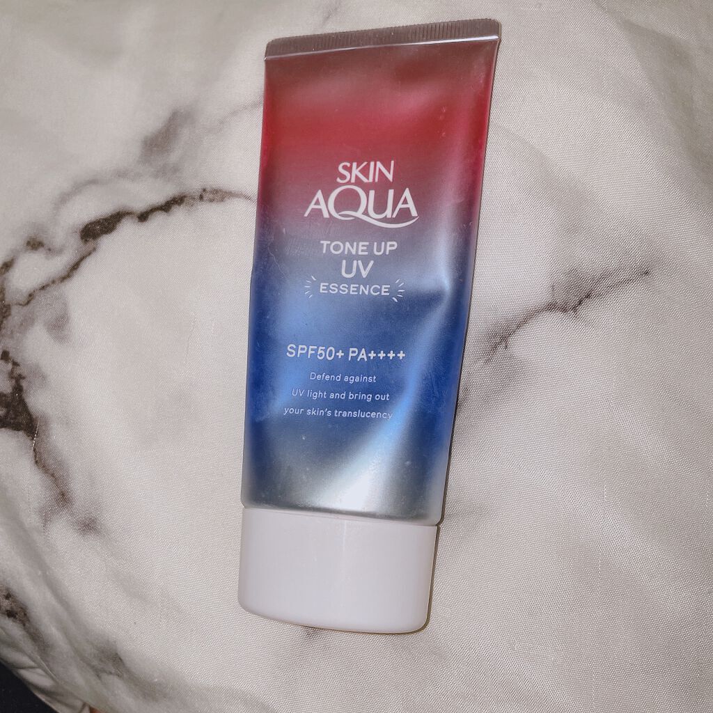 スキンアクア トーンアップUVエッセンス/スキンアクア/日焼け止めクリームを使ったクチコミ(1枚目)