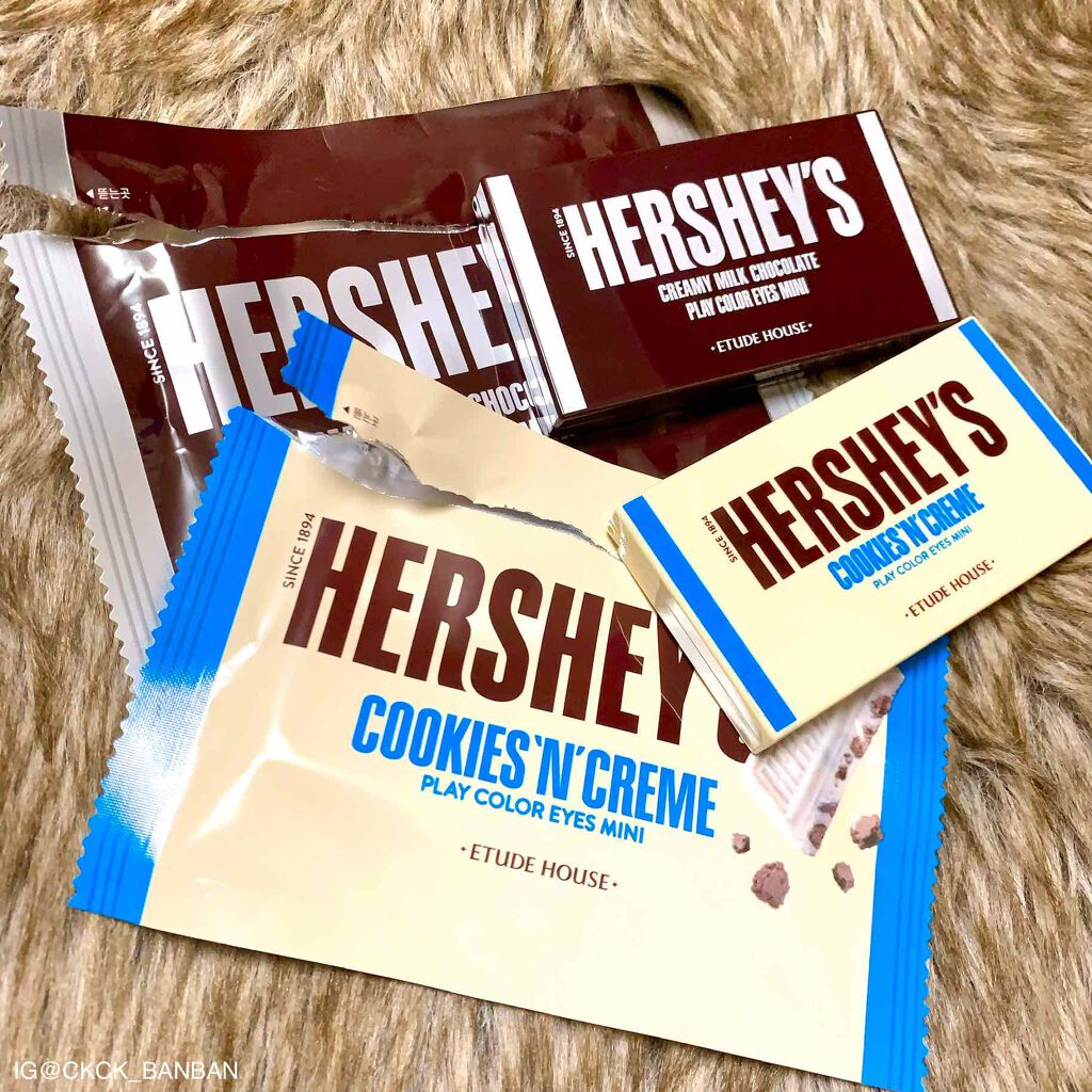 ハーシー プレイカラーアイズミニ/ETUDE/アイシャドウパレットを使ったクチコミ(1枚目)