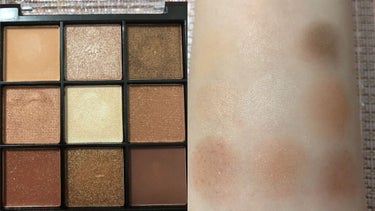 UR GLAM　BLOOMING EYE COLOR PALETTE/U R GLAM/パウダーアイシャドウを使ったクチコミ（2枚目）