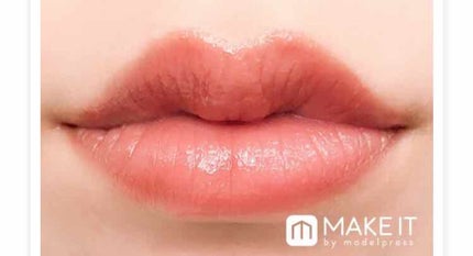 ラスティンググロスリップ/CEZANNE/口紅を使ったクチコミ(2枚目)