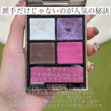 ベルベットフルアイズ 01 Deep Bordeaux Velvet/LUNASOL/アイシャドウパレットを使ったクチコミ（2枚目）