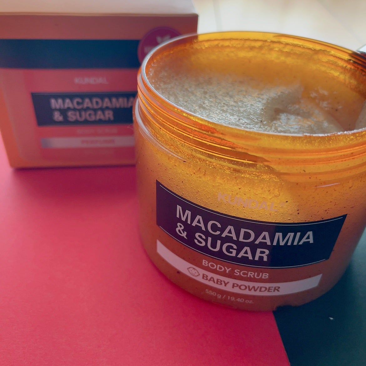 シュガーボディスクラブ ベビーパウダー/KUNDAL/ボディスクラブを使ったクチコミ(2枚目)