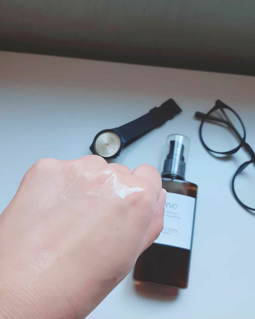 フェイシャルトナー ノーマル/IYVO/化粧水を使ったクチコミ(6枚目)