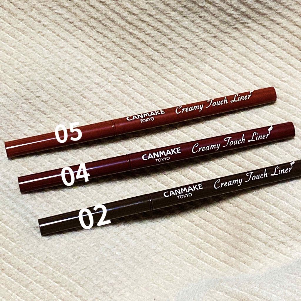 クリーミータッチライナー/キャンメイク/ジェルアイライナーを使ったクチコミ（2枚目）