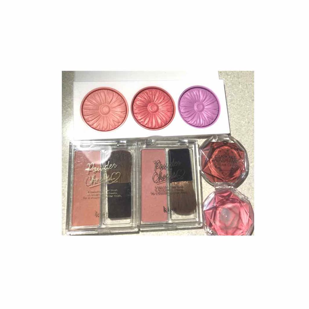 クリームチーク/キャンメイク/ジェル・クリームチークを使ったクチコミ(1枚目)