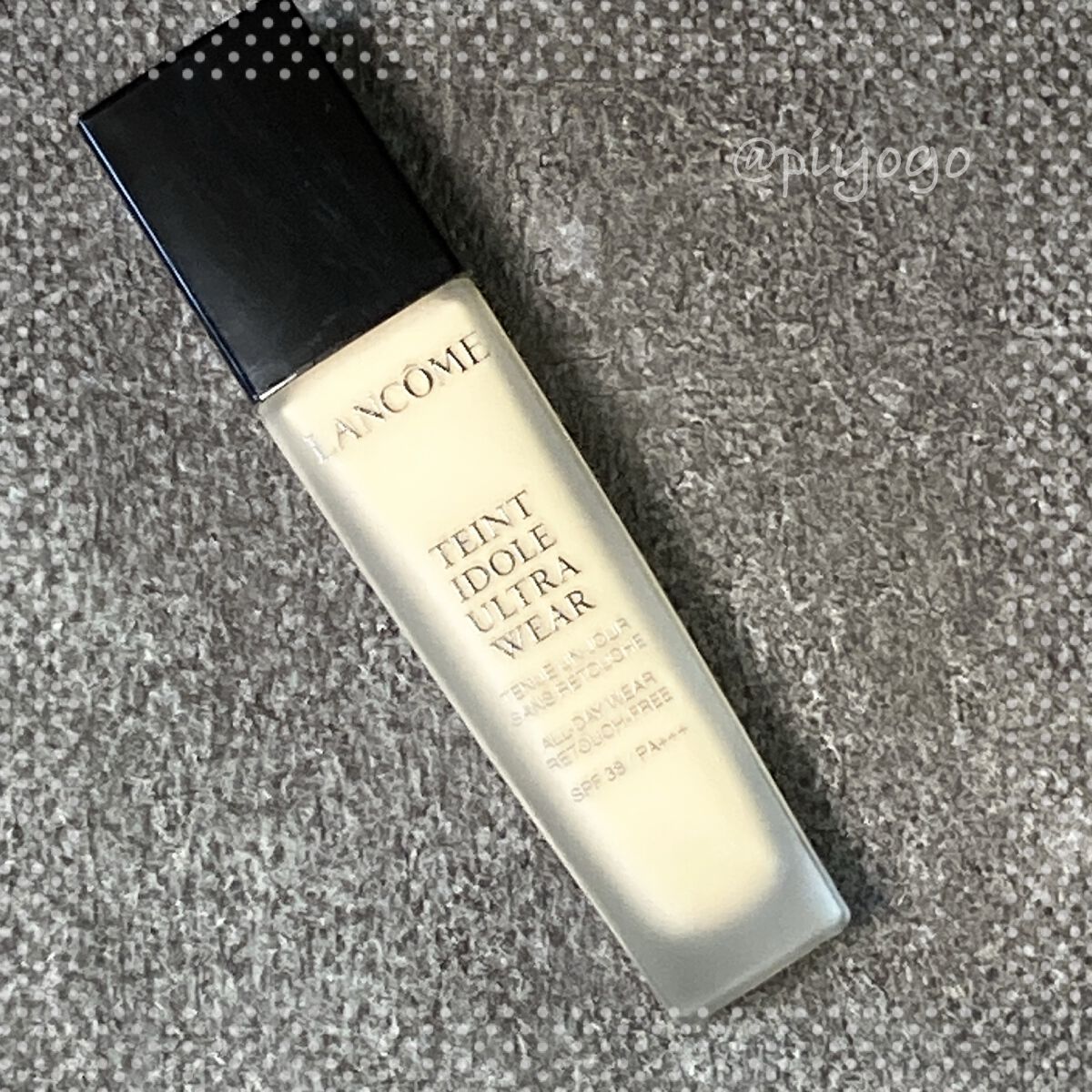 タンイドル ウルトラ ウェア リキッド/LANCOME/リキッドファンデーションを使ったクチコミ(1枚目)