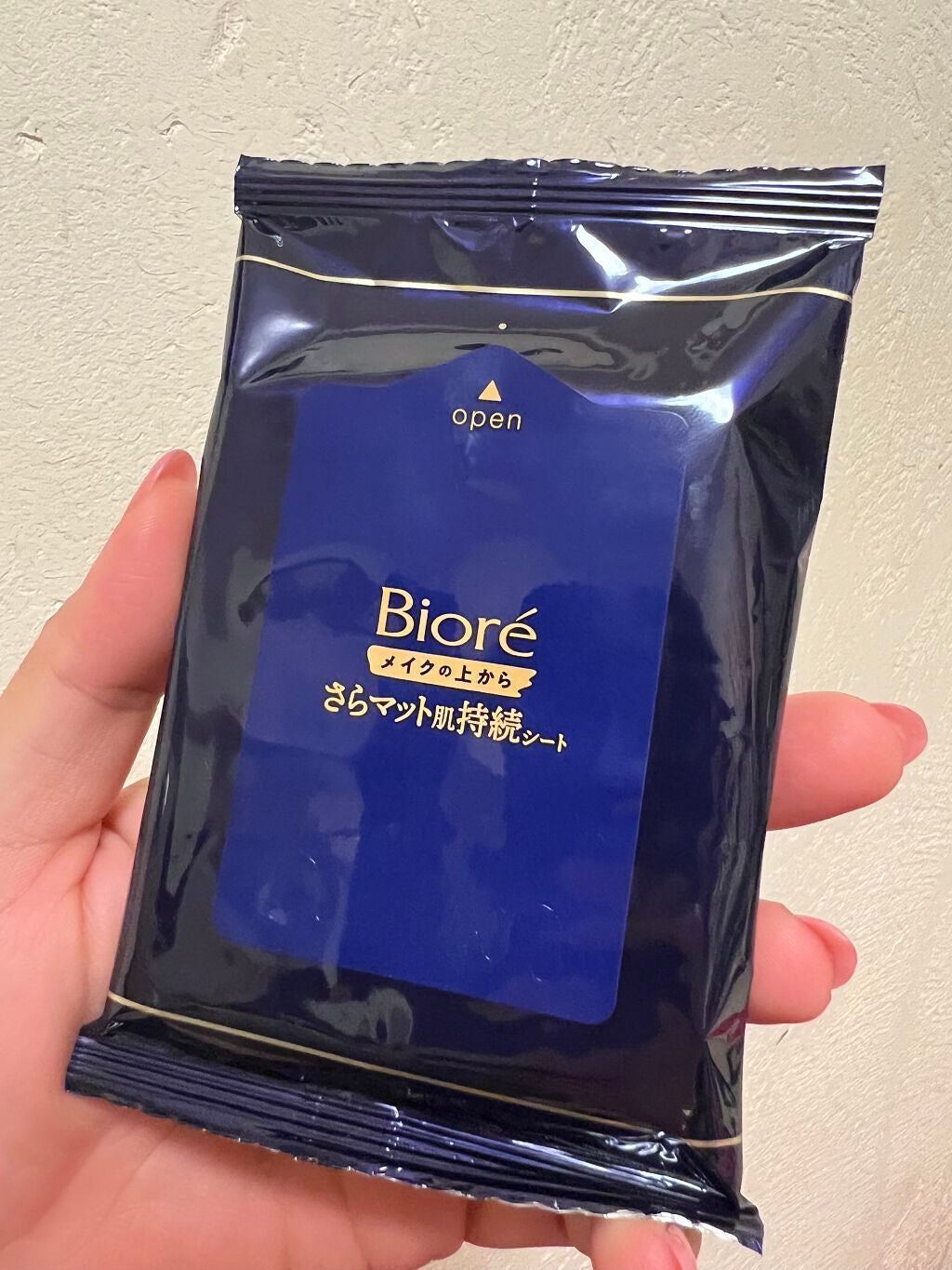 ビオレ メイク持続シート さらマット肌/ビオレ/フェイスシートを使ったクチコミ(1枚目)