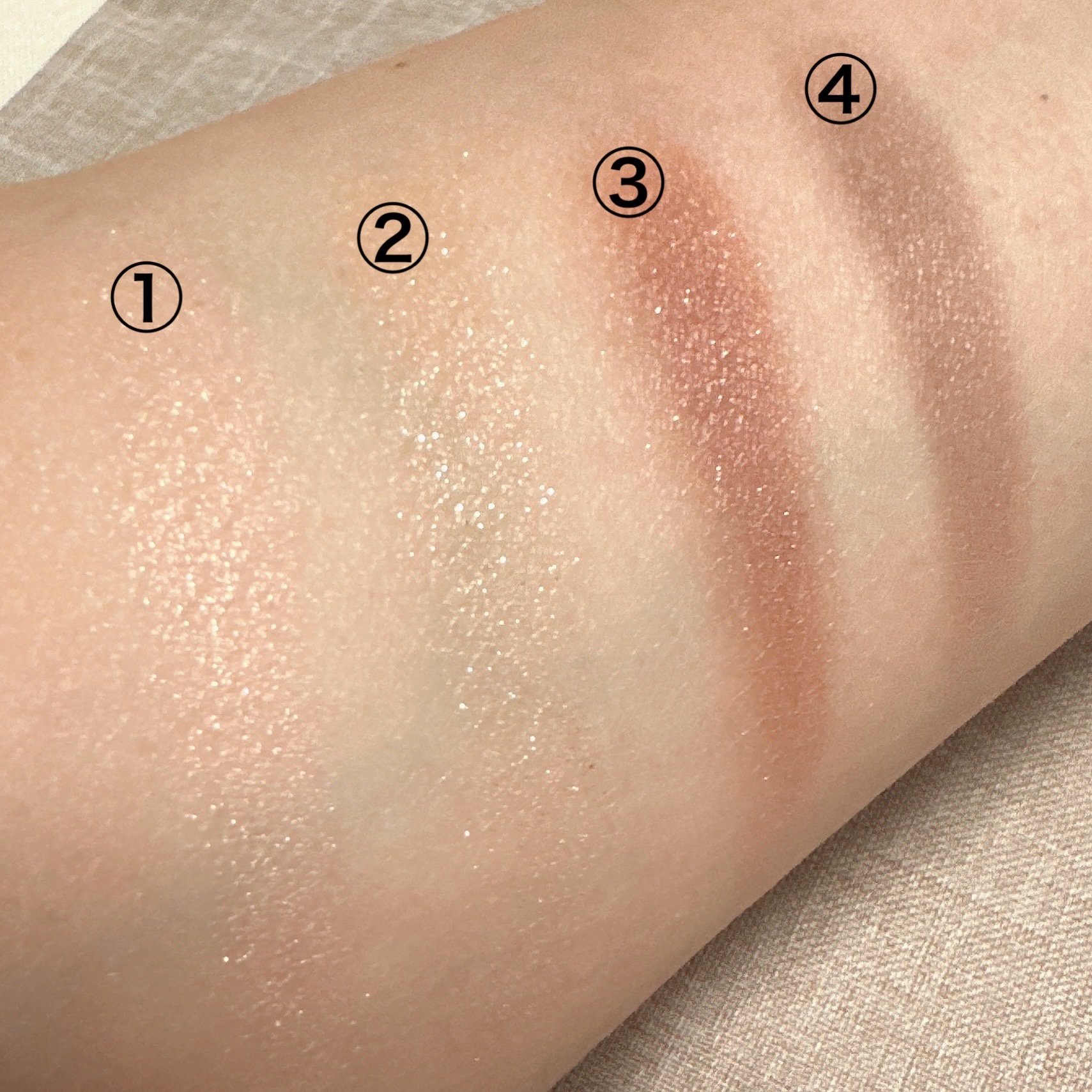 グラデーション アイシャドウ 36 ブラウンパープル/ちふれ/アイシャドウパレットを使ったクチコミ（3枚目）