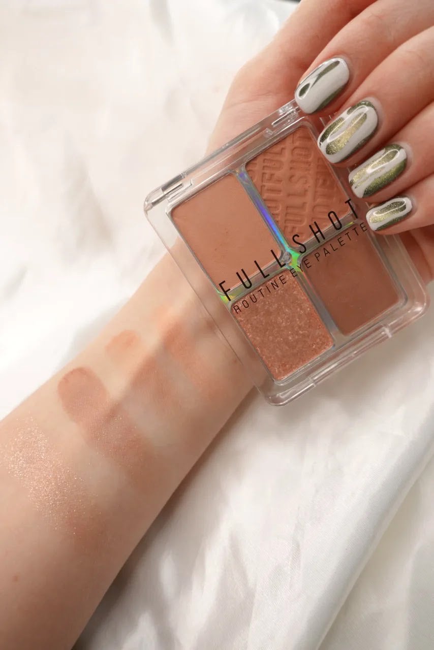 フルショット ルーティーン アイパレット/A’pieu/アイシャドウパレットを使ったクチコミ(4枚目)