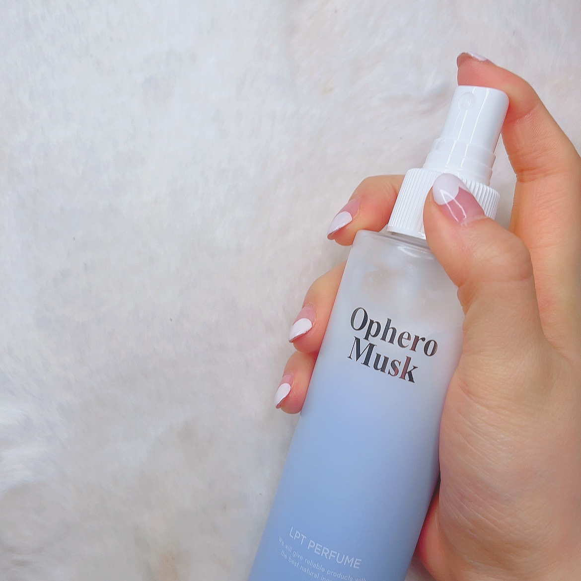 パフュームヘアパックインミスト Ophero Musk/Daleaf/アウトバストリートメントを使ったクチコミ（3枚目）