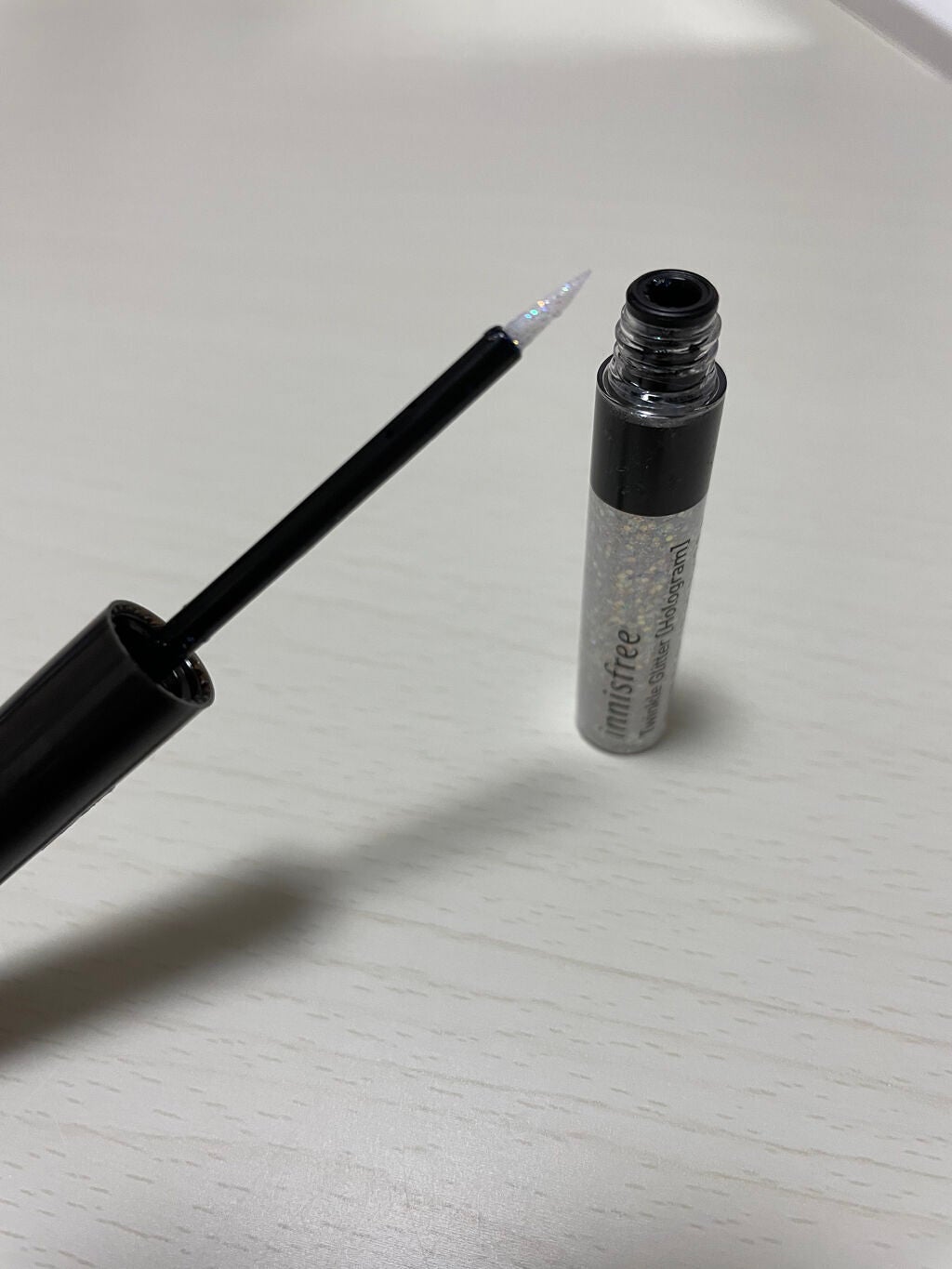 トゥインクル グリッター/innisfree/リキッドアイライナーを使ったクチコミ(3枚目)