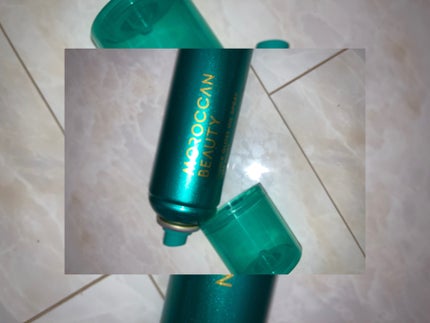 モロッカンビューティ ディープモイスト クイックグロス オイルスプレー/モロッカンビューティ/ヘアスプレーを使ったクチコミ(1枚目)