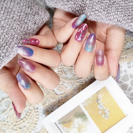 Lit gels ジェルネイルシール/Lit gels/ネイルシールを使ったクチコミ(1枚目)