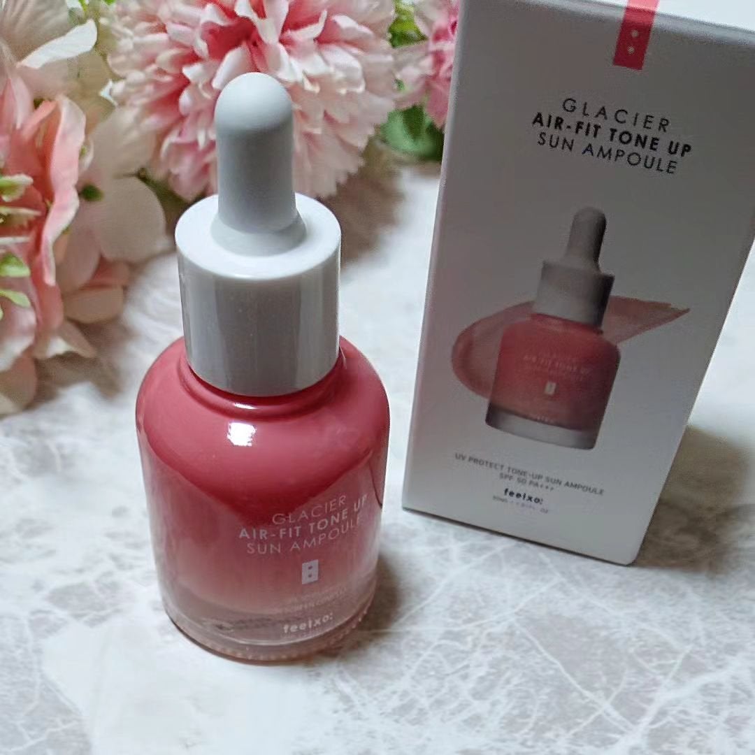 ピルソ グラシアエアフィットトーンアップサンアンプル SPF50 PA+++/feelxo/化粧下地を使ったクチコミ(3枚目)