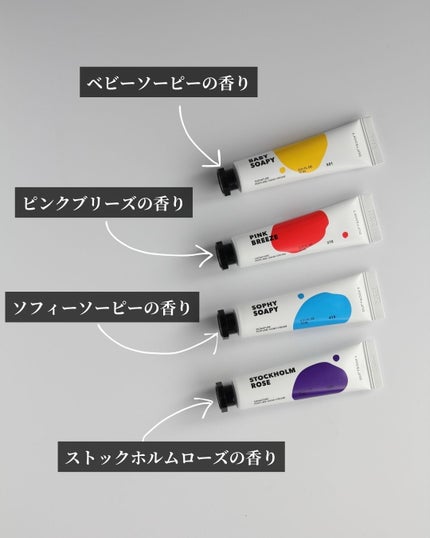シグネチャーパフュームハンドクリームミニチュアギフトセット/DUFT&DOFT/ハンドクリームを使ったクチコミ(3枚目)