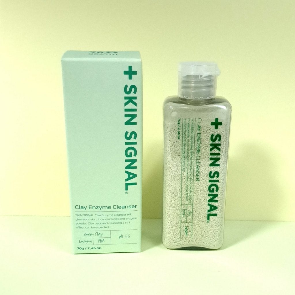 グリーン クレイ酵素クレンザー/SKIN SIGNAL/洗顔パウダーを使ったクチコミ(4枚目)