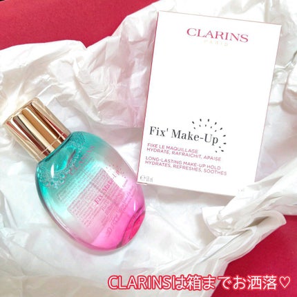 フィックス メイクアップ/CLARINS/ミスト状化粧水を使ったクチコミ(4枚目)