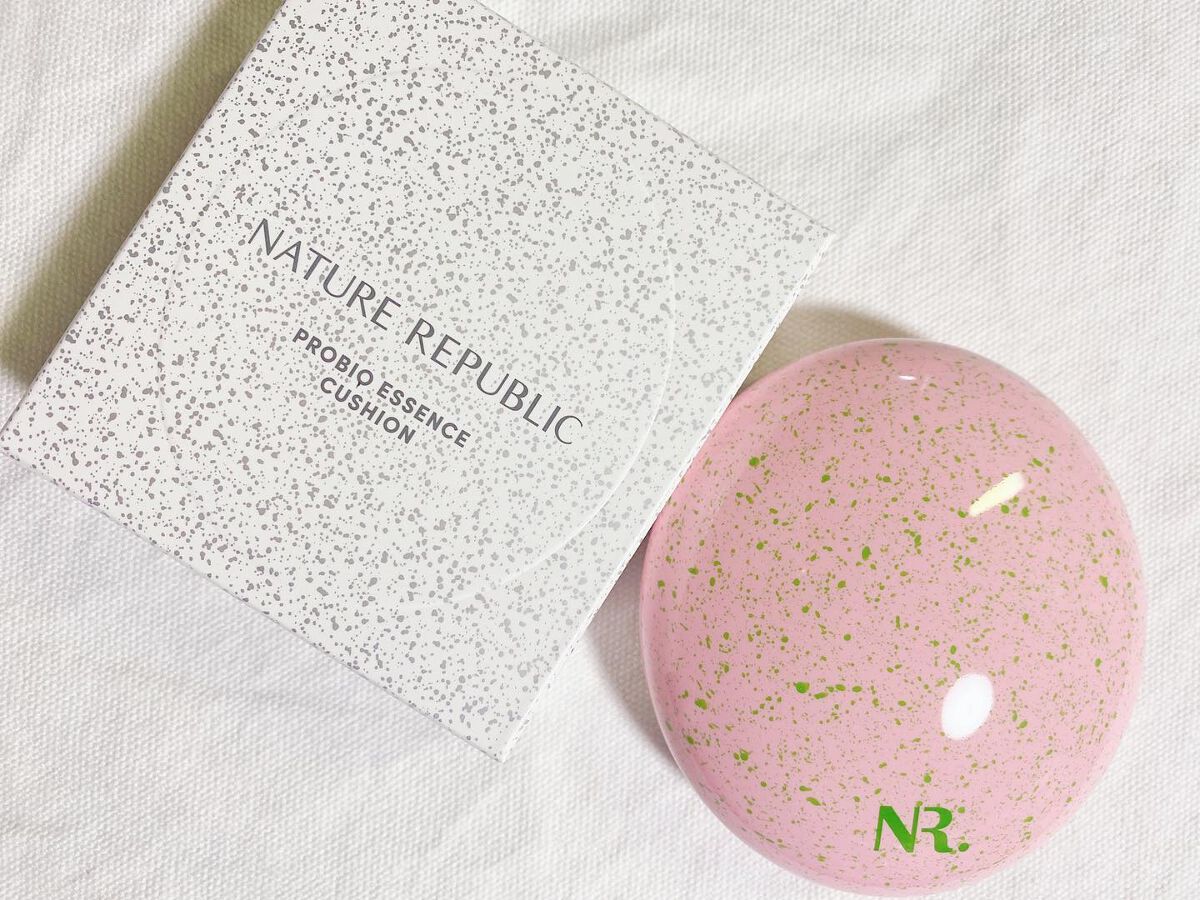 PROBIOエッセンスクッション/ネイチャーリパブリック/クッションファンデーションを使ったクチコミ(1枚目)