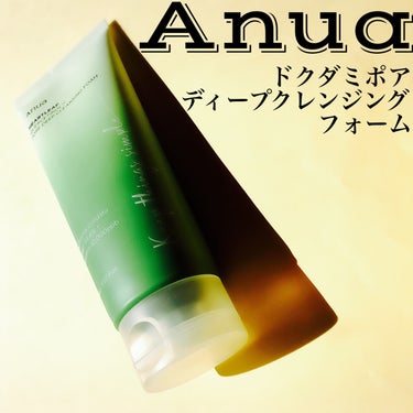 Anua ドクダミポアディープクレンジングフォームのクチコミ「毛穴・皮脂悩みに🌿ドクダミスクラブでしっかり洗浄🌿

--------------------.....」（2枚目）