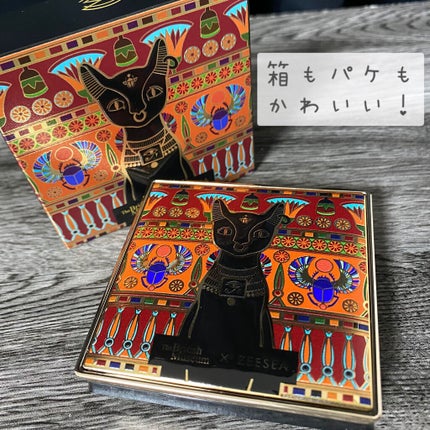 ZEESEA(ズーシー)大英博物館 エジプトシリーズ パウダーファンデーション/ZEESEA/パウダーファンデーションを使ったクチコミ(2枚目)
