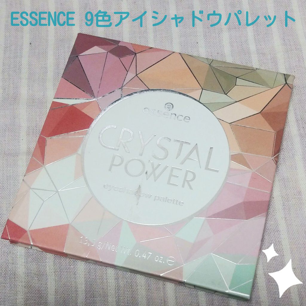 クリスタルパワー/essence/アイシャドウパレットを使ったクチコミ（1枚目）