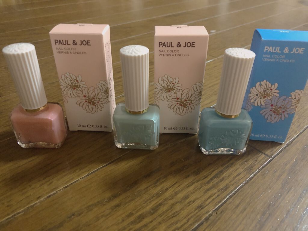 くぅたん on LIPS 「Paul&JOEのネイル追加で買いました(笑)3種類です002..」(1枚目)