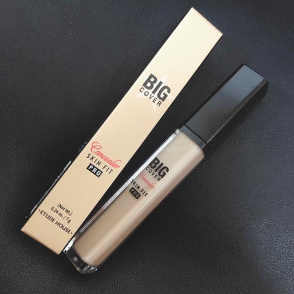 ビッグカバーフィットコンシーラー/ETUDE/リキッドコンシーラーを使ったクチコミ(1枚目)