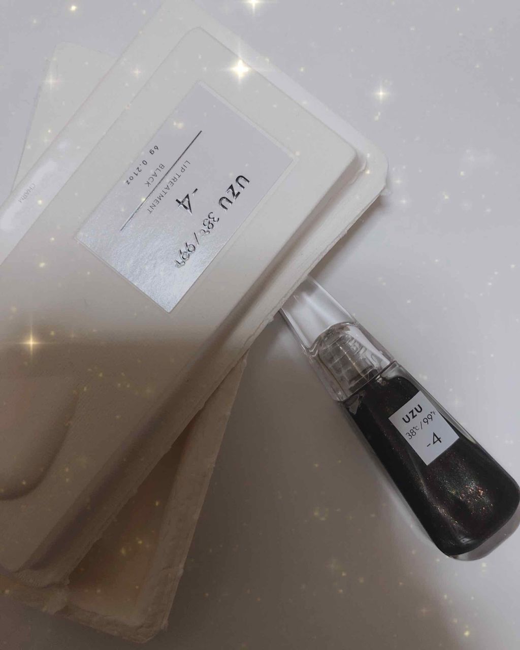 望月ちゅーる on LIPS 「🦄UZU-4リップトリートメント#今日の購入品です。黒リップ、..」(1枚目)