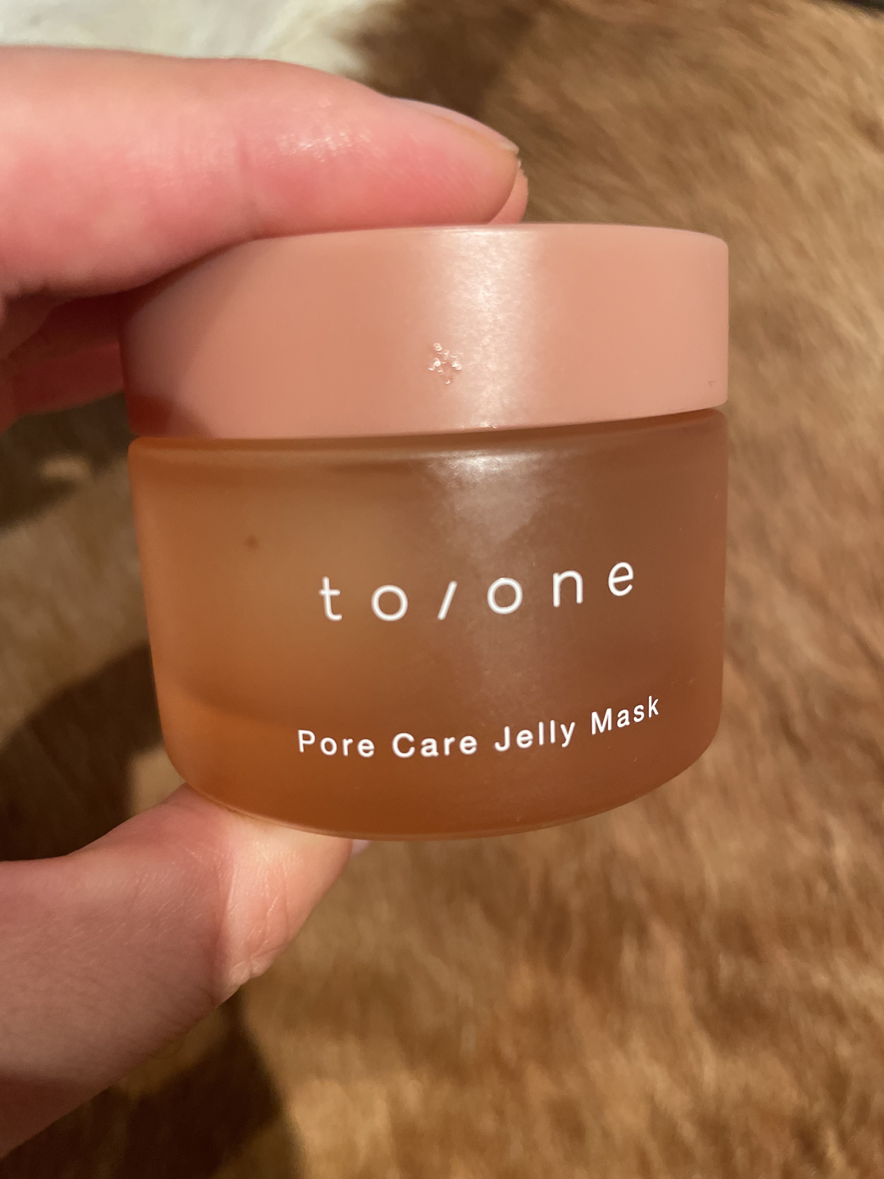 to/one ポアケア ジェリー マスクのクチコミ「to/one　ポアケア ジェリー マスク

塗ったままで朝まで保湿してくれるジェルマスク

い.....」（1枚目）