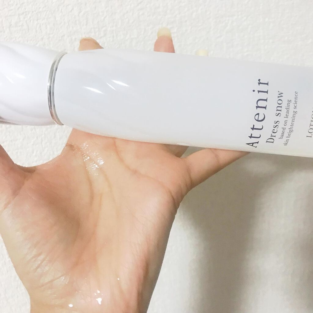 ドレススノー ローション【医薬部外品】 /アテニア/化粧水を使ったクチコミ(6枚目)