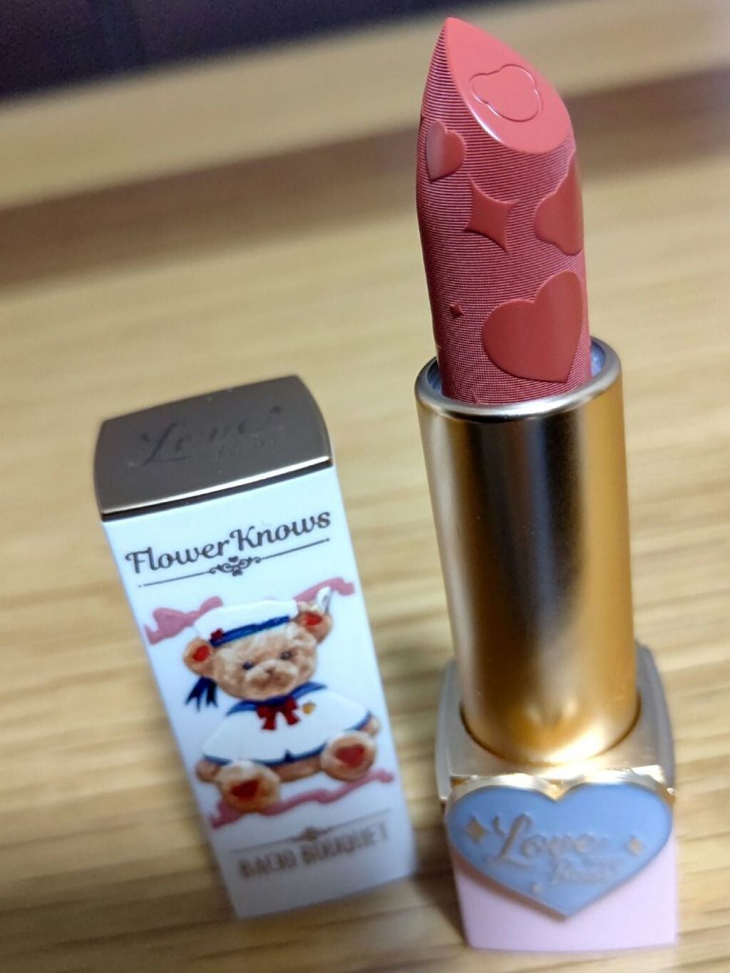 Love Bear リップスティック ツヤタイプ/FlowerKnows/口紅を使ったクチコミ(3枚目)