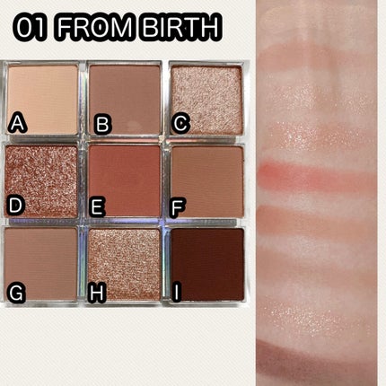 フルショット アンリミット アイパレット/A’pieu/アイシャドウパレットを使ったクチコミ(2枚目)