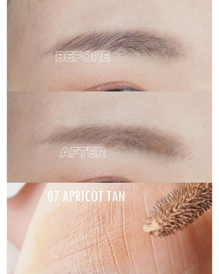 ハンオールブロウカラ/rom&nd/眉マスカラを使ったクチコミ(4枚目)