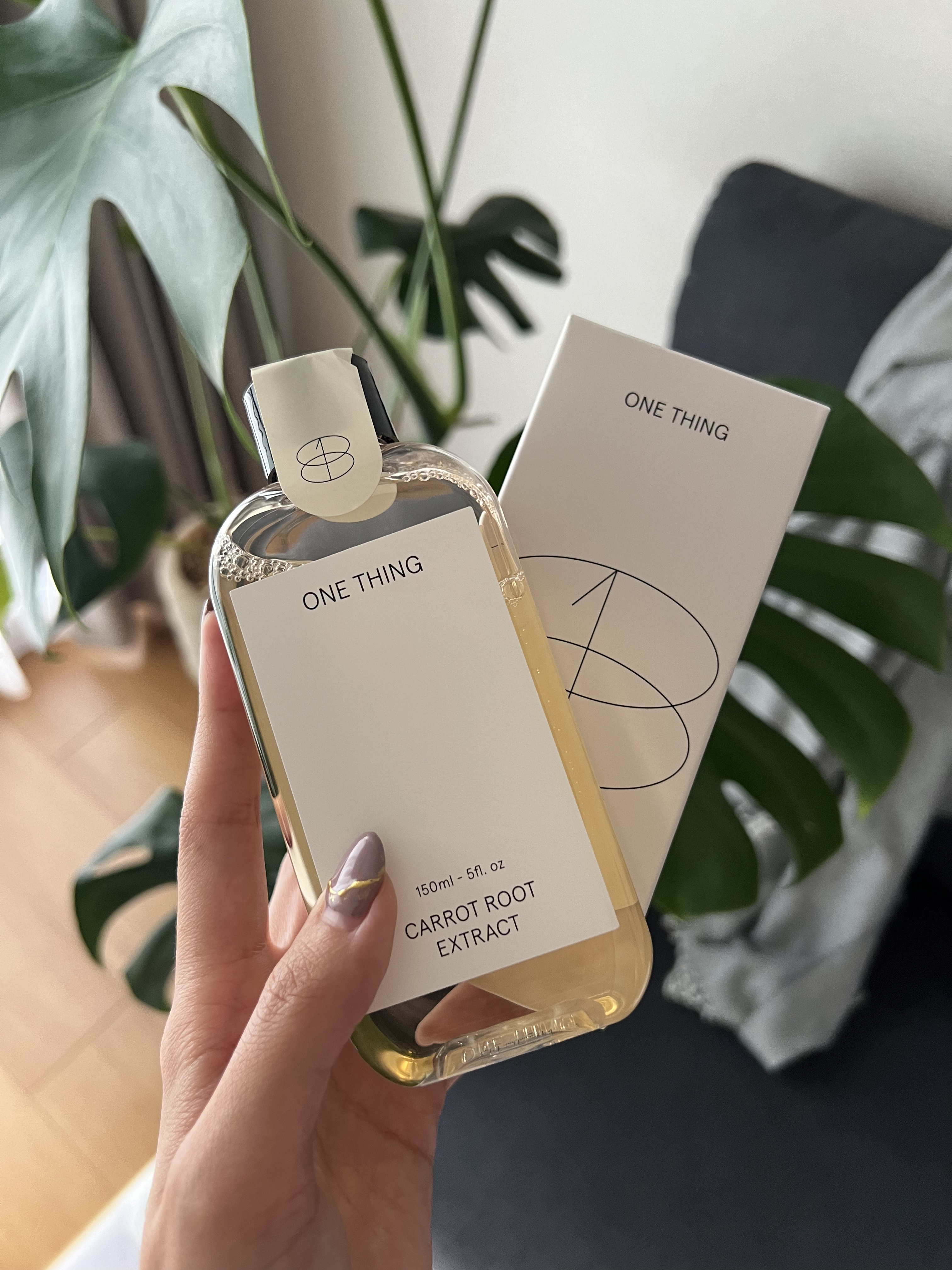 ニンジンエキス化粧水 150ml/ONE THING/化粧水を使ったクチコミ（1枚目）