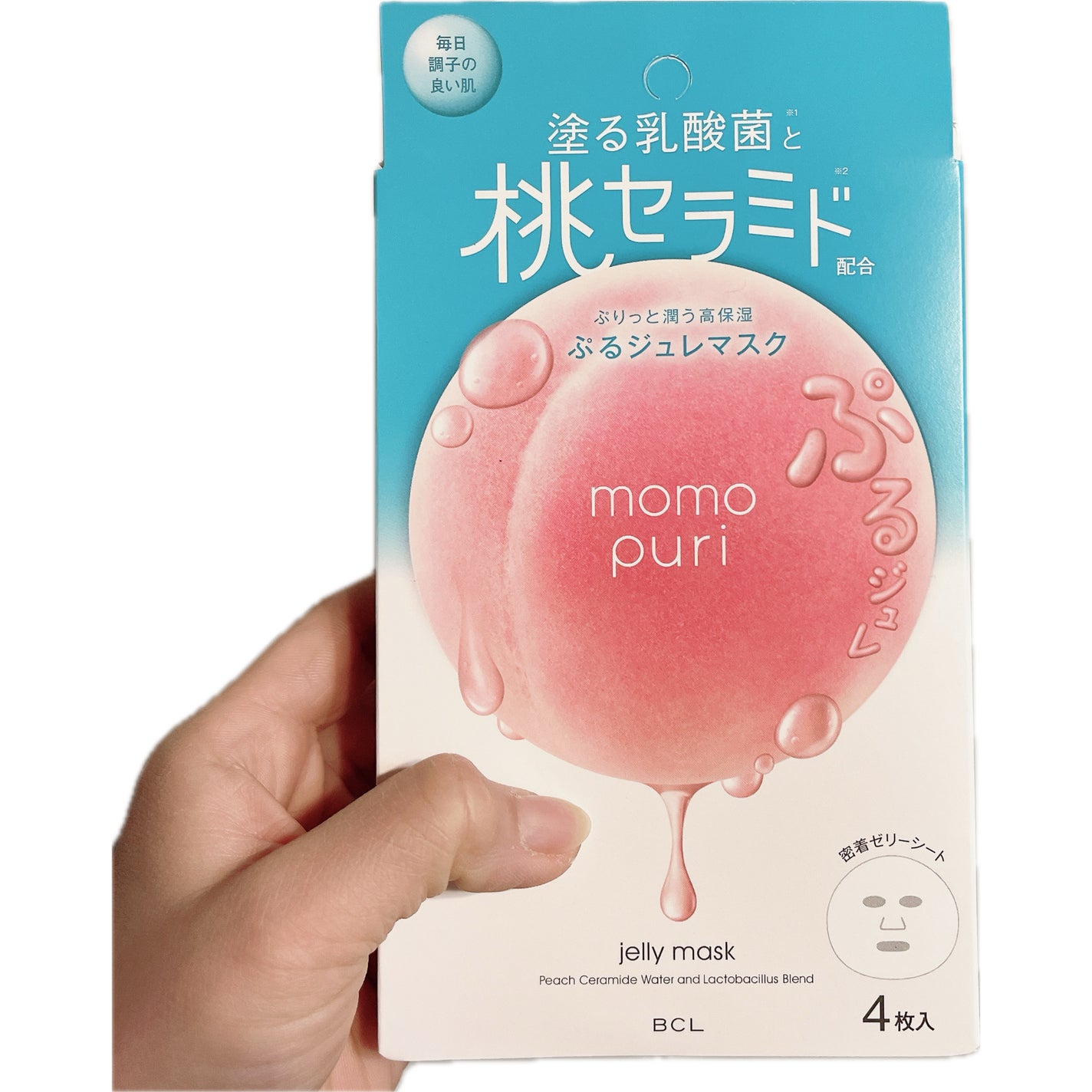 潤いぷるジュレマスク/ももぷり/シートマスク・パックを使ったクチコミ(2枚目)