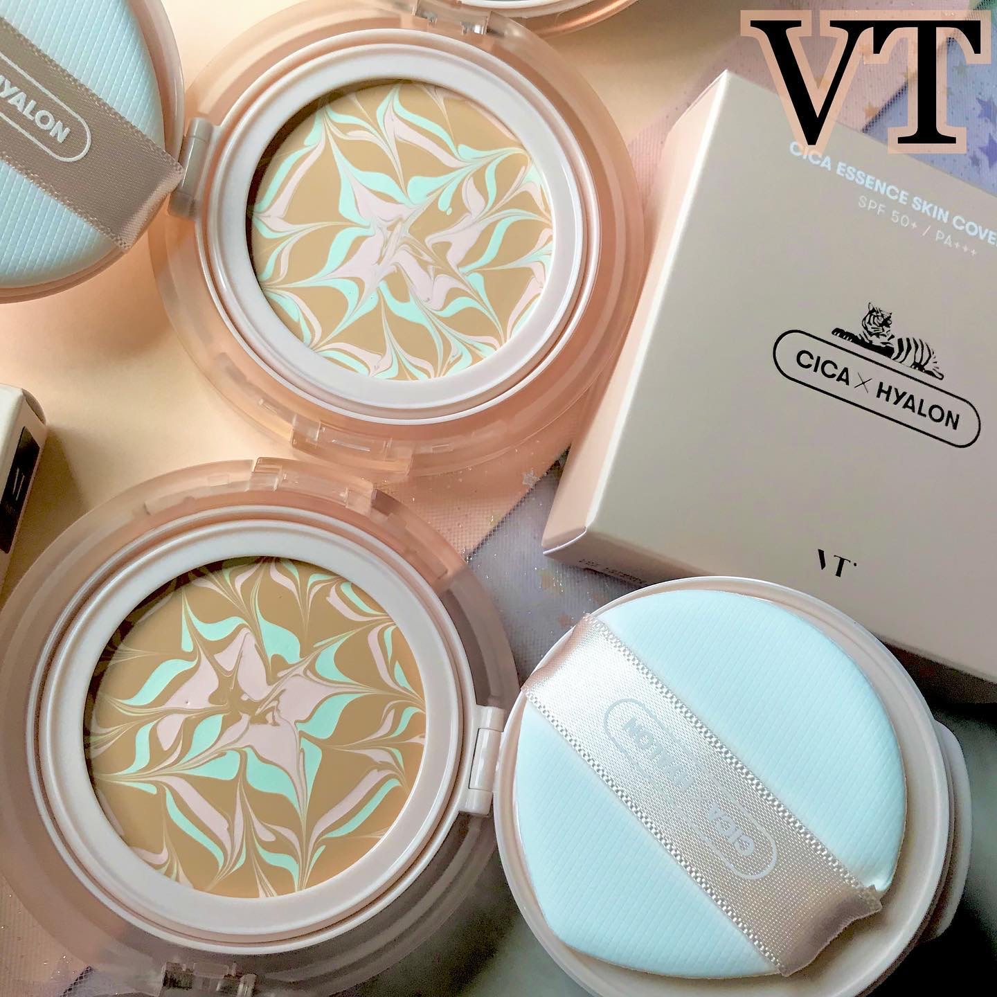 CICA エッセンススキンカバーパクト/VT/パウダーファンデーションを使ったクチコミ（1枚目）